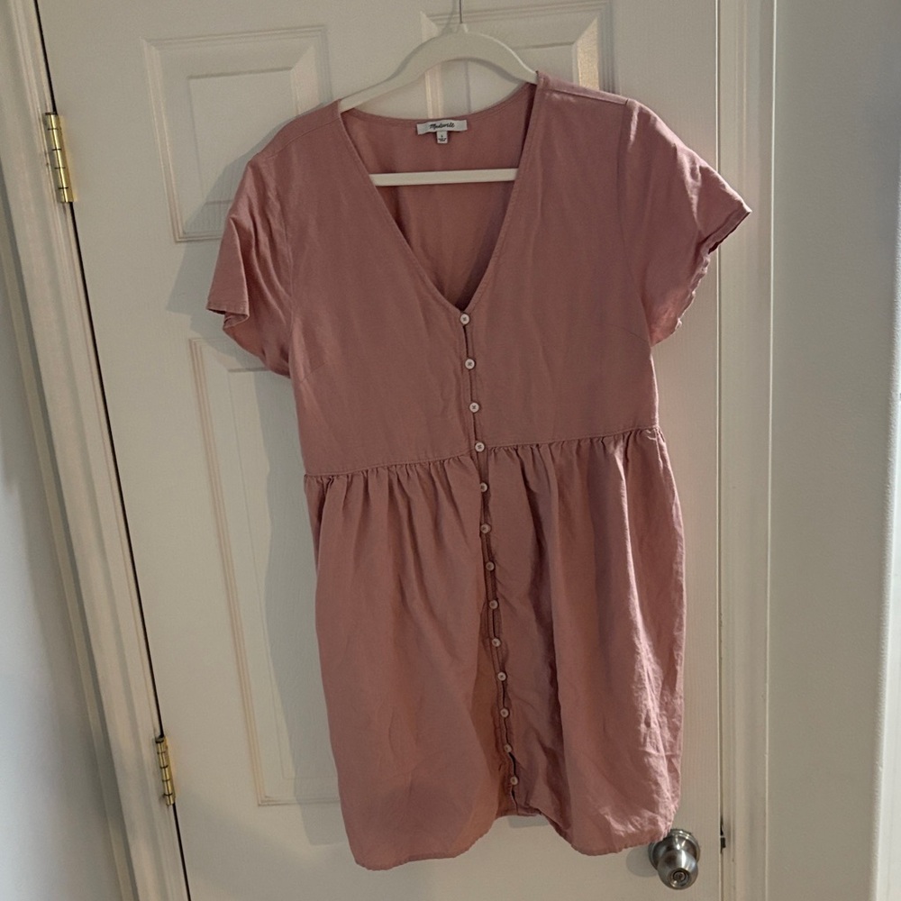 Madewell Dusty Rose Dress
